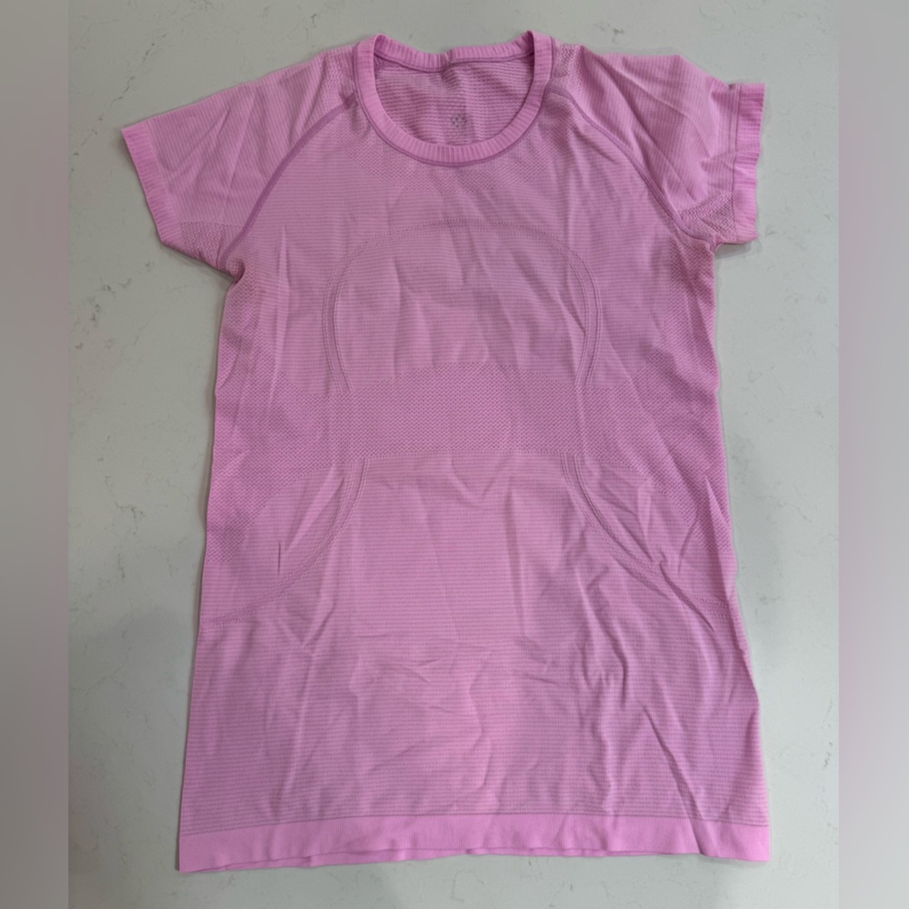Lululemon Swiftly Hip Length Pink Size 10